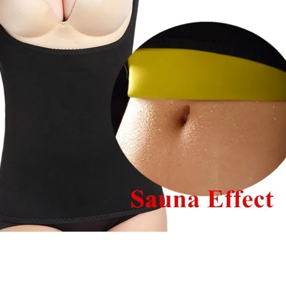 Black and Yellow Sauna Vest